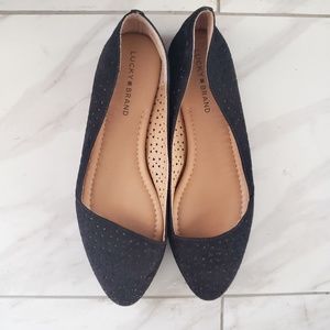 Lucky Brand Black flats size 10 | Lucky Brand LK-A